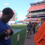 Jose signing ball